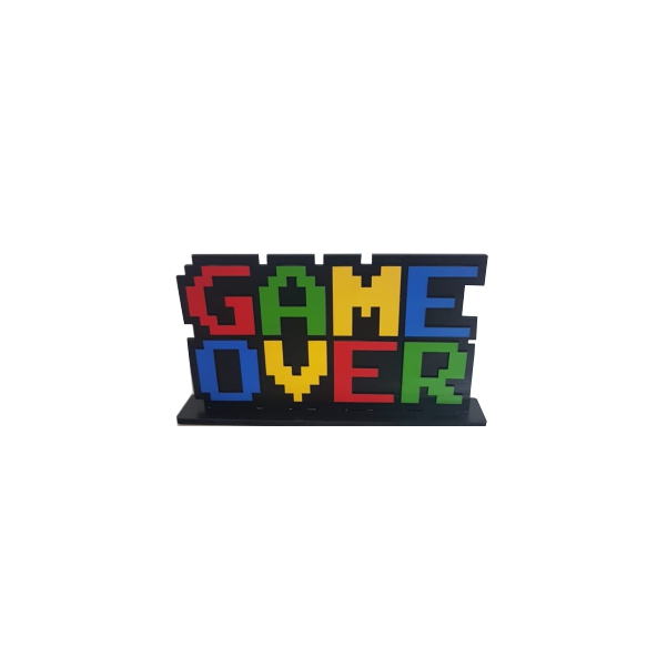 Game Over Placa